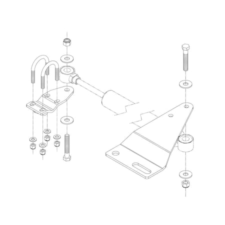 Roadmaster CLASS A STEERING STABILIZER BRACKET RBK25